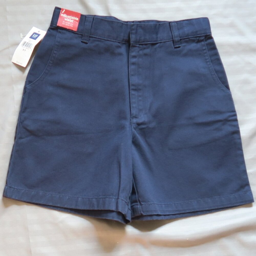 GapKids Girls Navy Blue Shorts w/Adjustable Waist  Size 10 NWT